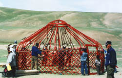 Les peuples nomades d'Asie Centrale : Kirghizie, Mongolie